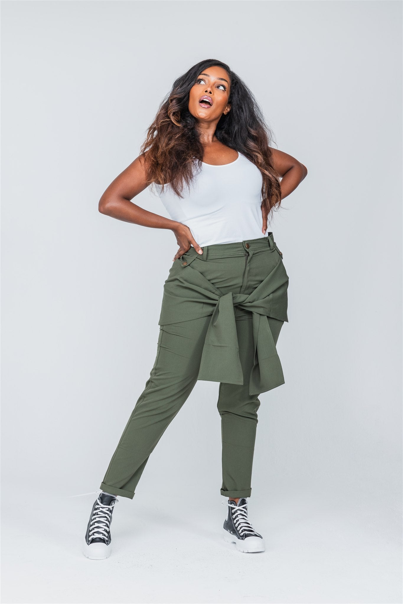 Eccentric Front Tie Pant – Tucci Clothing